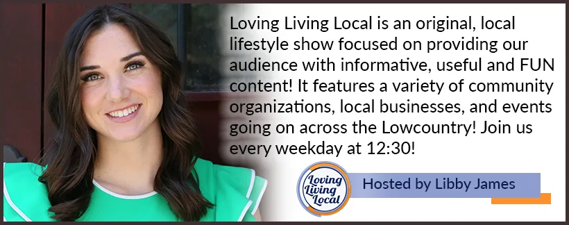 Digital Marketing Services Charleston South Carolina Living Local segment with Libby M. James